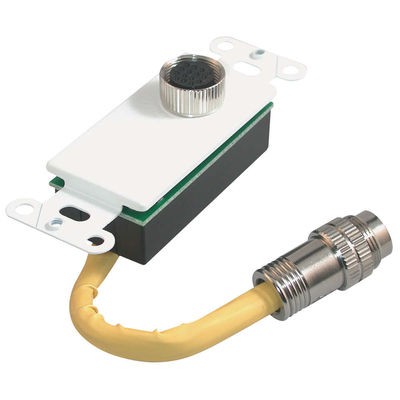 RapidRun 15-pin Din Wall Plate - White