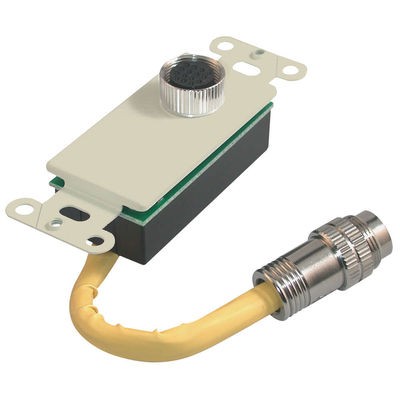 RapidRun 15-pin Din Wall Plate - Ivory