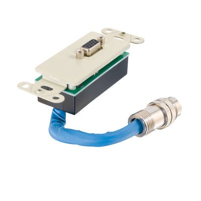 RapidRun HD15 (RGBHV) Wall Plate - Ivory