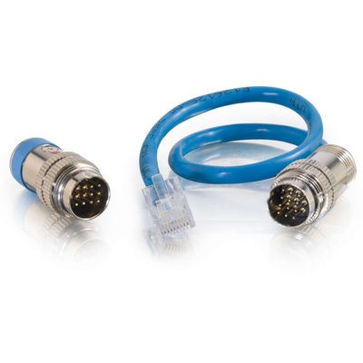 1ft RapidRun Multimedia Runner Cable (Blue) Test Adapter Cable