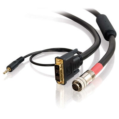 6ft RapidRun Digital DVI-D&trade; + 3.5mm Audio Active Flying Lead