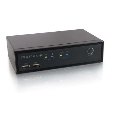 TruLink 2-Port DVI and USB KVM with Audio