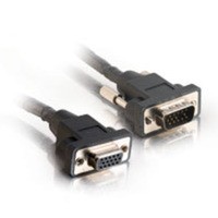 10ft Panel-Mount HD15 SXGA M/F Monitor Extension Cable