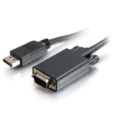 2m DisplayPort™ 1.1 Male to HD15 VGA Male Cable (6.5ft)