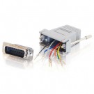 RJ45 to DB15 Male Modular Adapter