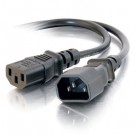 5ft 16 AWG 250 Volt Computer Power Extension Cord (IEC320C14 to IEC320C13)
