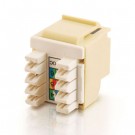 Cat3 RJ12 Keystone Jack - Ivory