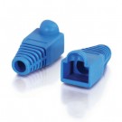 RJ45 Snagless Boot Cover (6.0mm OD) - Blue - 50pk