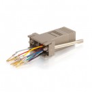 10-pin RJ45 to DB9 Male Modular Adapter