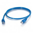 1ft TAA Compliant Cat5E 125 MHz Stranded Snagless Patch Cable - Blue