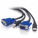 6ft USB 2.0 + SXGA KVM Cable