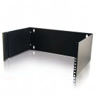APW Mini-Gate 4u (7in) Wallmount Patch Panel Bracket (12in deep) - Black