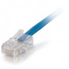 1ft Cat5e 350 MHz Assembled Plenum Patch Cable - Blue