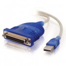 6ft USB to DB25 IEEE-1284 Parallel Printer Adapter Cable
