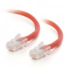 25ft Cat5E 350 MHz Crossover Patch Cable - Red