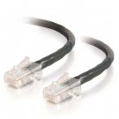 25ft Cat5E 350 MHz Crossover Patch Cable - Black