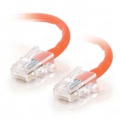 14ft Cat5E 350 MHz Crossover Patch Cable - Orange