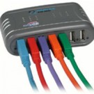 7-Port USB 2.0 Hub with (5) Colored USB 2.0 Cables