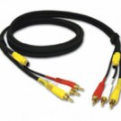 25ft Value Series&trade; 4-in-1 RCA + S-Video Cable