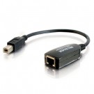 1-Port USB 1.1 Superbooster Dongle RJ45 Female to USB B Male - Receiver
