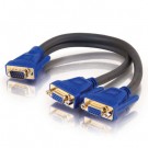 Ultima&trade; One HD15 Male to Two HD15 Female SXGA Monitor Y-Cable