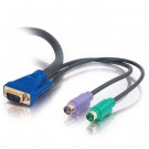 6ft Ultima&trade; 3-in-1 Universal KVM HD15 VGA M/M Cable