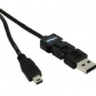 6ft FlexUSB&trade; USB 2.0 A to Mini-b Cable