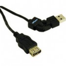 6ft FlexUSB&trade; A Male to A Female Extension Cable