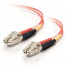 3m LC/LC Duplex 50/125 Multimode Fiber Patch Cable TAA Compliant - Orange