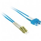 3m LC/SC Duplex 9/125 Single Mode Fiber Patch Cable - Blue