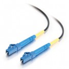 2m LC/LC Simplex 9/125 Single Mode Fiber Patch Cable - Black