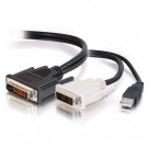 3ft M1 to DVI-D™ + USB A Cable