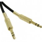 25ft Pro-Audio 1/4in TRS Male to 1/4in TRS Male Cable