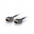 35ft Plenum-Rated HD15 SXGA M/M Monitor/Projector Cable with Rounded Low Profile Connectors