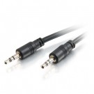35ft CMG-Rated 3.5mm Stereo Audio Cable With Low Profile Connectors