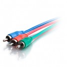 15ft CMG-Rated Component Video Cable With Low Profile Connectors