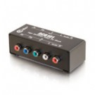 Component Video with Stereo Audio Isolation Transformer