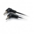 1.5ft 3.5mm Right Angled M/M Stereo Audio Cable