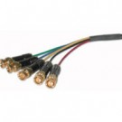 15ft Plenum-Rated RGBHV (5-BNC) Component Video Cable