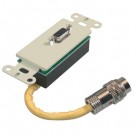 RapidRun VGA (HD15) Wall Plate - Ivory