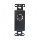 RapidRun 15-pin Din Wall Plate - Black