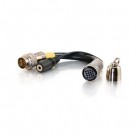 6in RapidRun 3.5mm Audio Breakout Adapter Cable - Source