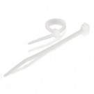 11.5in Cable Ties - White - 100pk