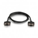 10ft CMG-Rated DB9 Low Profile Null Modem F-F